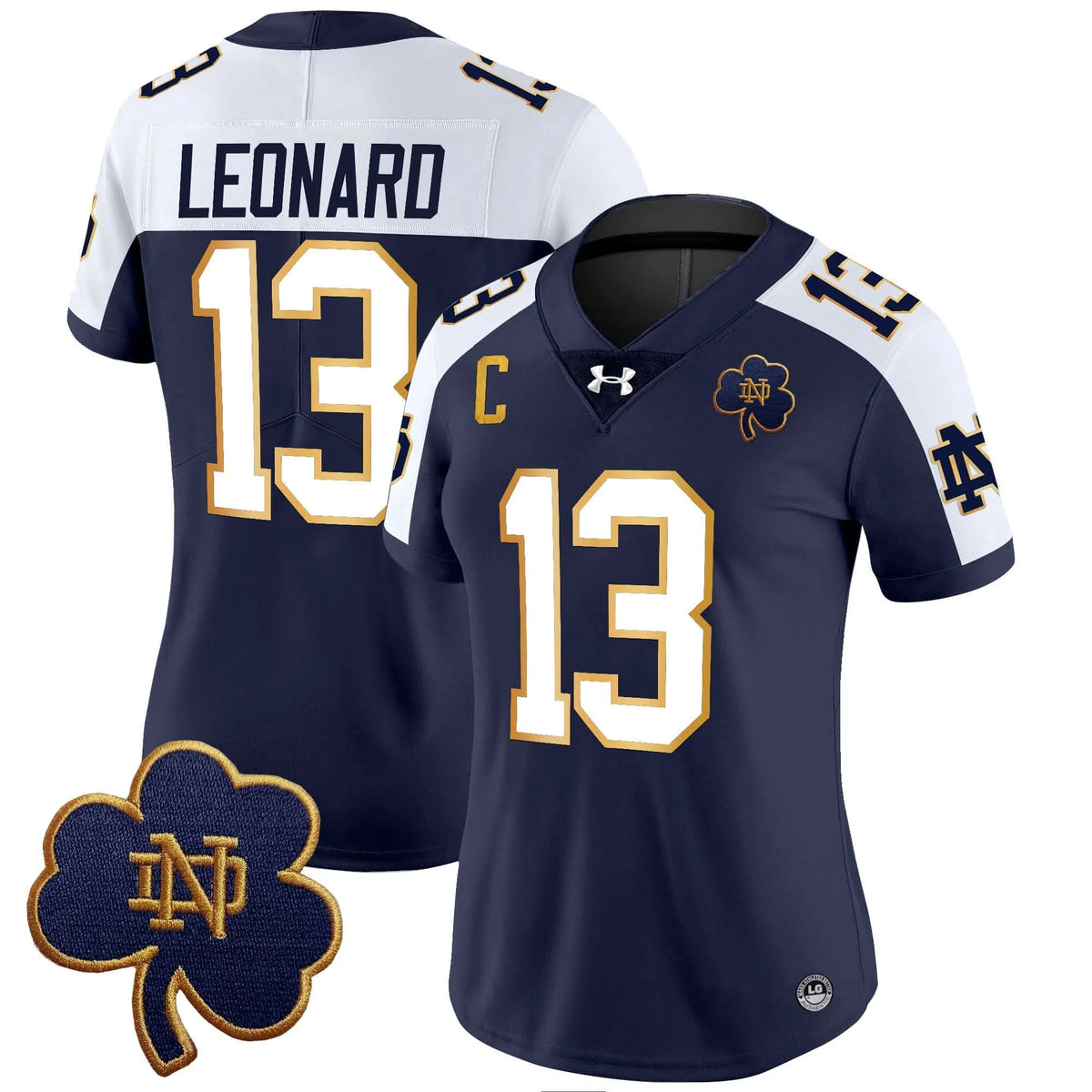 Personalized Women's NDFI 2026 Vapor Limited Jersey V3 - Stitched - Alternate / Riley Leonard Stitched