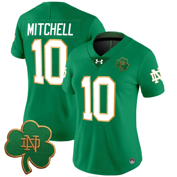 Personalized Women's NDFI 2026 Vapor Limited Jersey V3 - Stitched - Green / Kris Mitchell Stitched