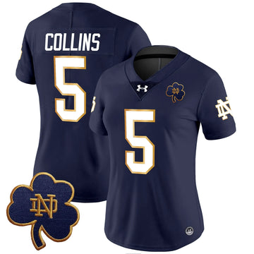 Personalized Women's NDFI 2026 Vapor Limited Jersey V3 - Stitched - Navy / Beaux Collins Stitched