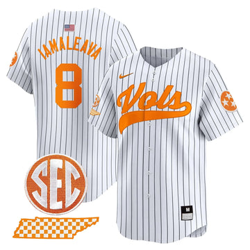 Personalized TV 2026 Vapor Premier Limited Baseball Jersey - Stitched - Pinstripe / Nico Iamaleava Stitched