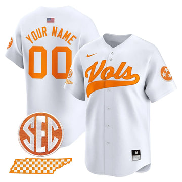 Personalized TV 2026 Vapor Premier Limited Baseball Custom Jersey - Stitched - White Stitched