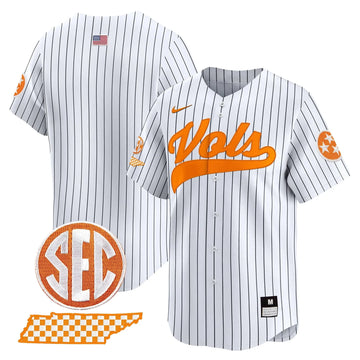 Personalized TV 2026 Vapor Premier Limited Baseball Jersey - Stitched - Pinstripe / Team Stitched