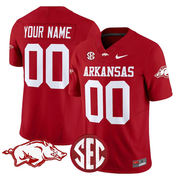 Personalized AR Vapor Limited Custom Jersey - Cardinal Stitched