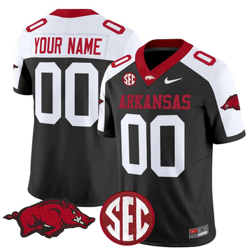 Personalized AR Vapor Limited Custom Jersey - Black Alternate Stitched