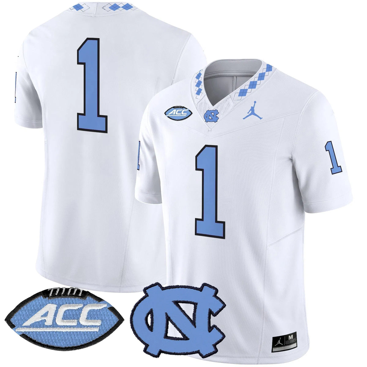 Personalized NCTH 2026 Vapor Limited Jersey - White / #1 Team Stitched