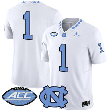 Personalized NCTH 2026 Vapor Limited Jersey - White / #1 Team Stitched