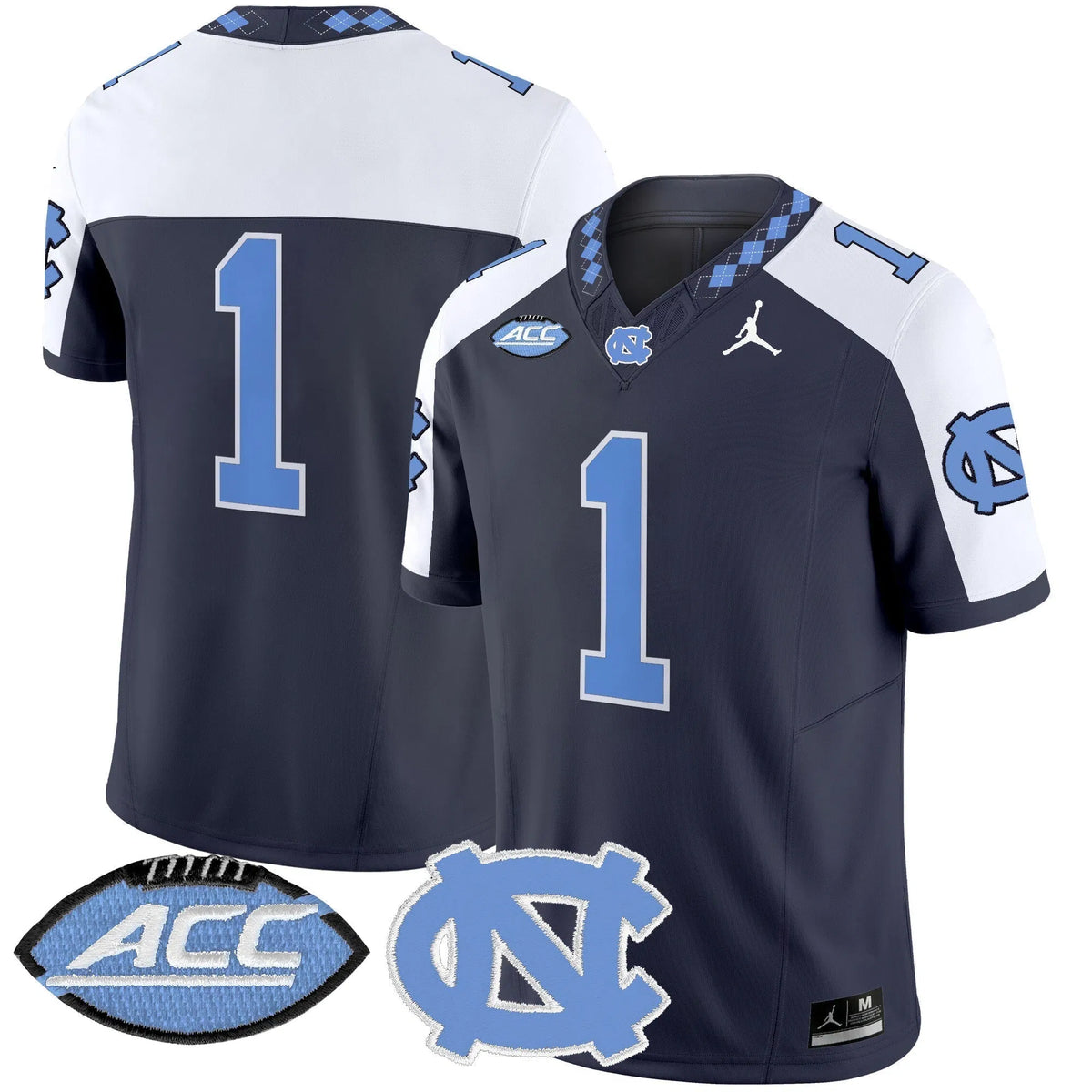 Personalized NCTH 2026 Vapor Limited Jersey - Navy Alternate / #1 Team Stitched