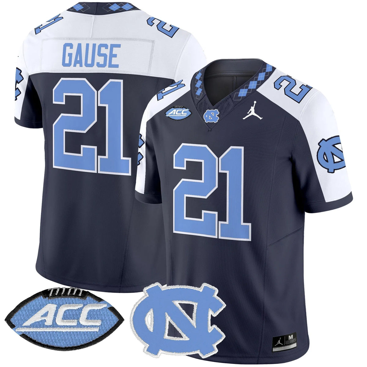 Personalized NCTH 2026 Vapor Limited Jersey - Navy Alternate / Davion Gause Stitched