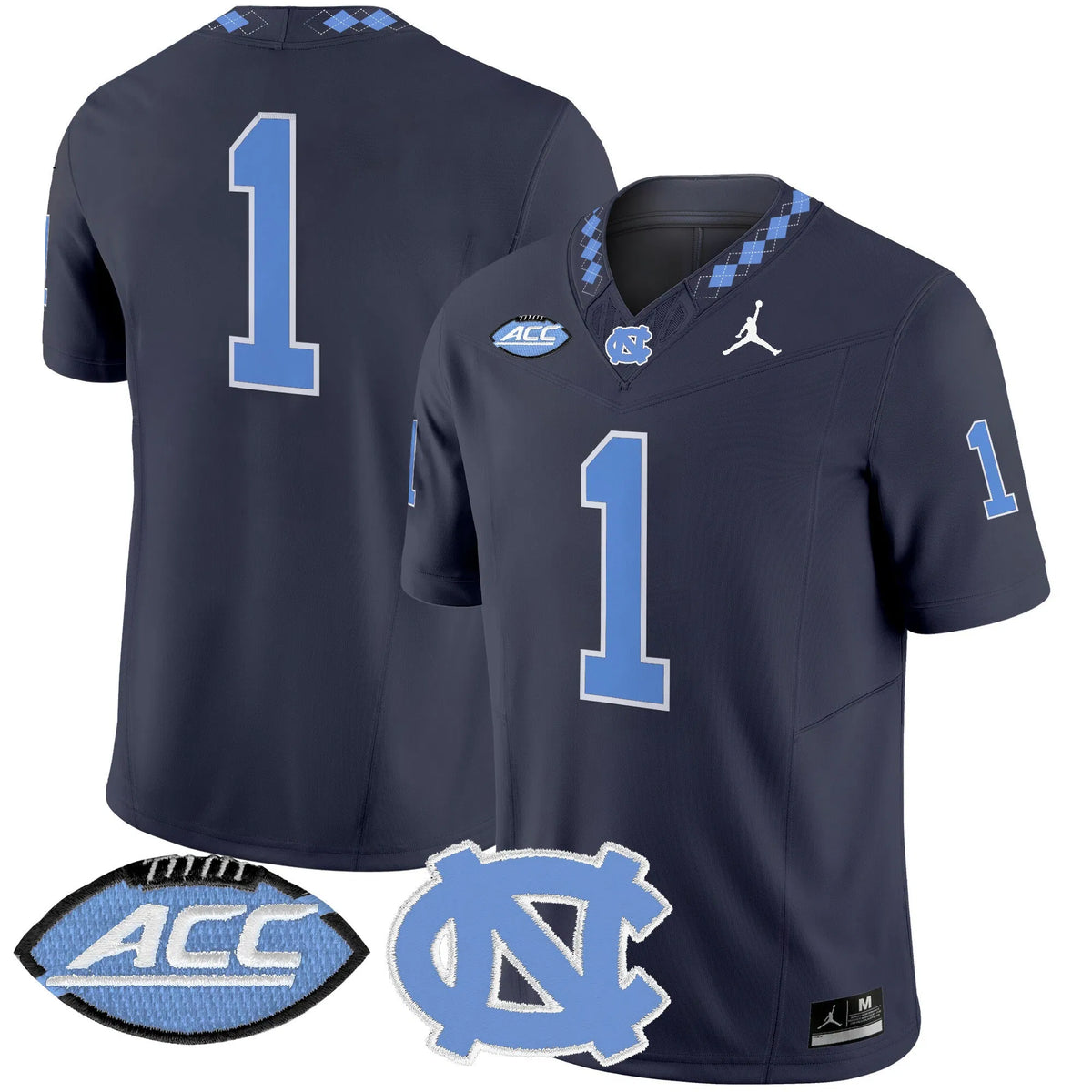 Personalized NCTH 2026 Vapor Limited Jersey - Navy / #1 Team Stitched