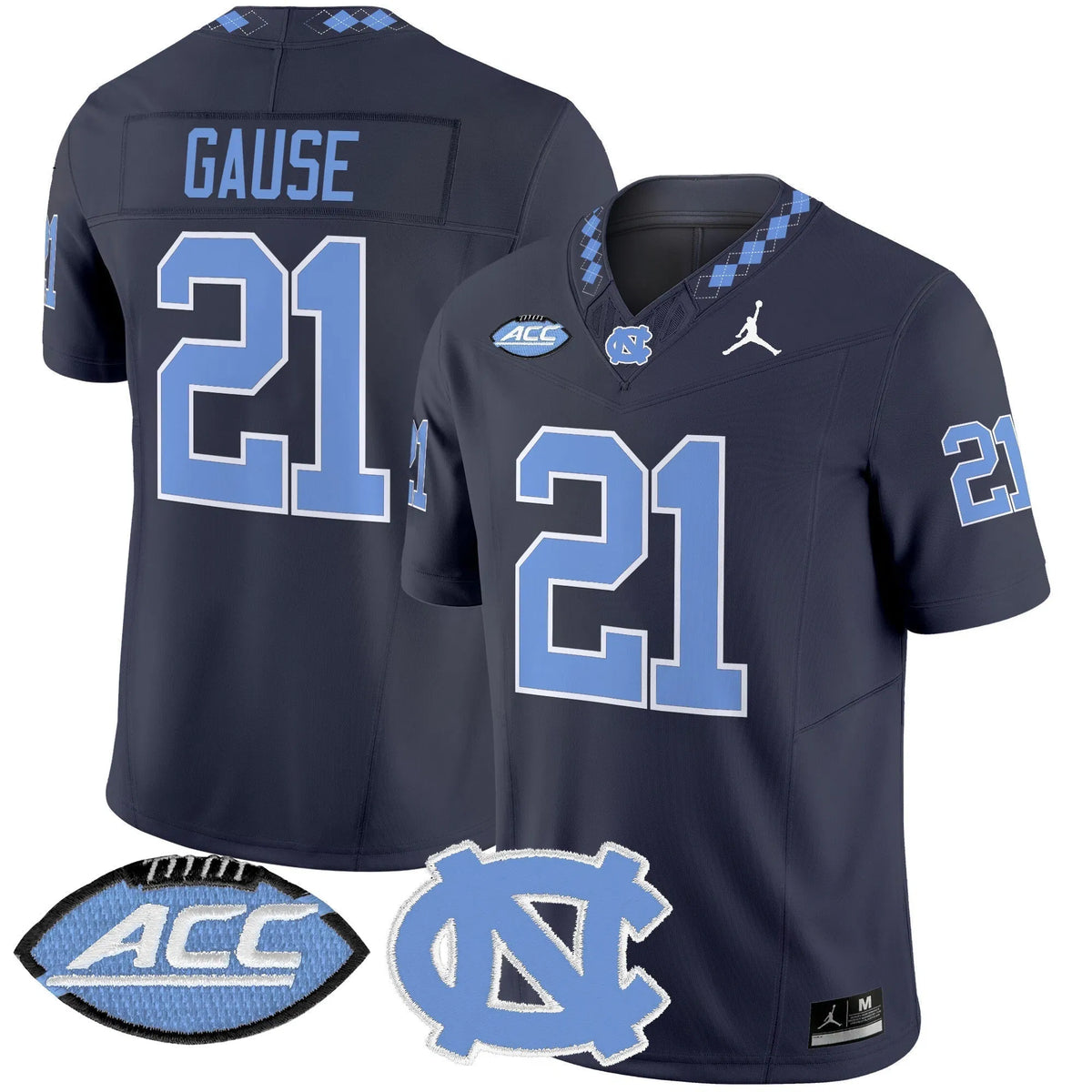 Personalized NCTH 2026 Vapor Limited Jersey - Navy / Davion Gause Stitched