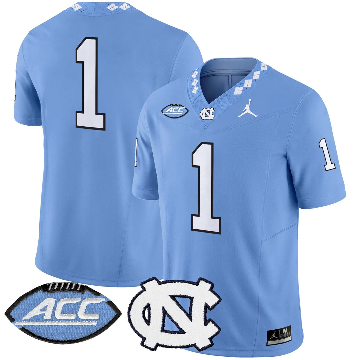 Personalized NCTH 2026 Vapor Limited Jersey - Blue / #1 Team Stitched