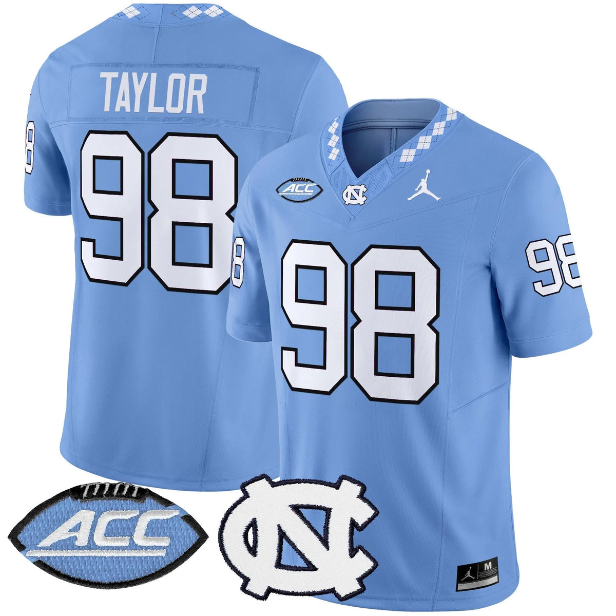 Personalized NCTH 2026 Vapor Limited Jersey - Blue / Lawrence Taylor Stitched