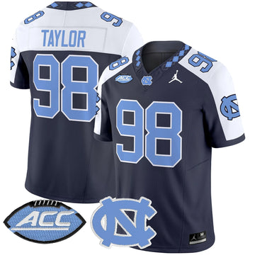 Personalized NCTH 2026 Vapor Limited Jersey - Navy Alternate / Lawrence Taylor Stitched