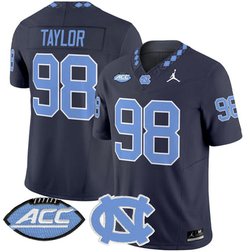Personalized NCTH 2026 Vapor Limited Jersey - Navy / Lawrence Taylor Stitched