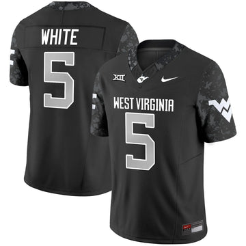 Personalized WVM 2026 Vapor Limited Jersey V2 - Coal / Pat White Stitched