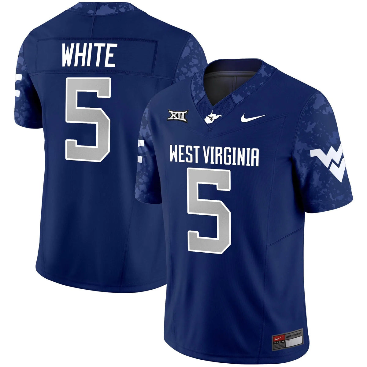 Personalized WVM 2026 Vapor Limited Jersey V2 - Navy / Pat White Stitched