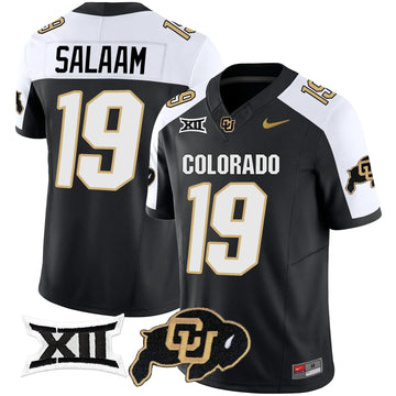 Personalized CB Vapor Limited Jersey V2 - Big 12 XII Patch - Alternate / Rashaan Salaam Stitched