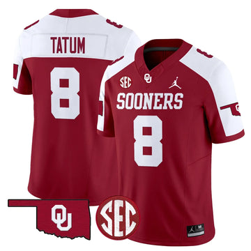 Personalized OS 2026 Vapor Limited Jersey - SEC Patch - Alternate / Taylor Tatum Stitched