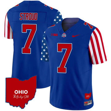 Personalized OSB American Style Vapor Limited Jersey - Royal / C J Stroud Stitched