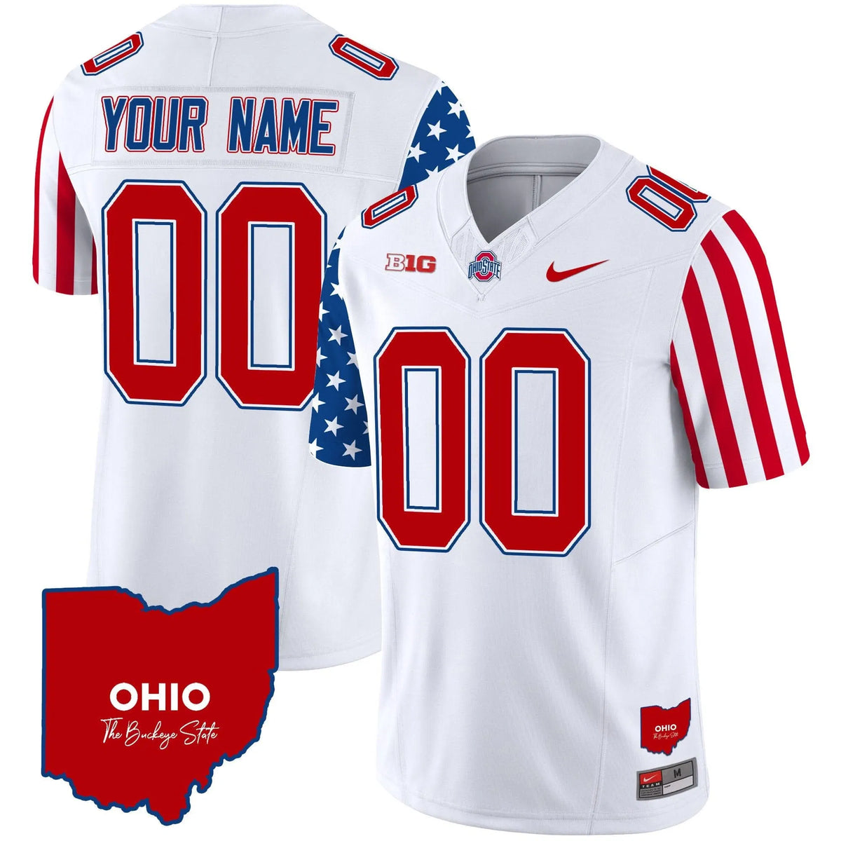 Personalized OSB American Style Vapor Limited Custom Jersey - White Stitched