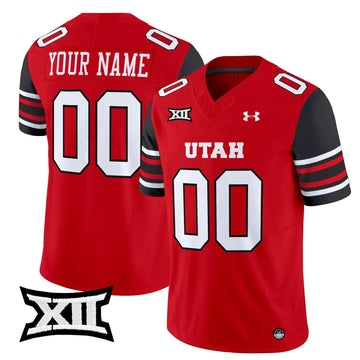 Personalized UU 2026 Vapor Limited Custom Jersey - Red Stitched