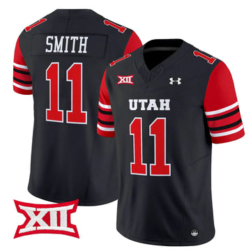 Personalized UU 2026 Vapor Limited Jersey - Black / Alex Smith Stitched