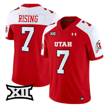 Personalized UU 2026 Vapor Limited Jersey - Red Alternate / Cameron Rising Stitched