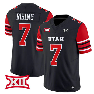 Personalized UU 2026 Vapor Limited Jersey - Black / Cameron Rising Stitched