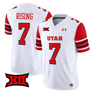 Personalized UU 2026 Vapor Limited Jersey - White / Cameron Rising Stitched