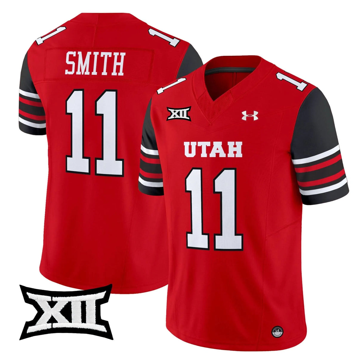 Personalized UU 2026 Vapor Limited Jersey - Red / Alex Smith Stitched