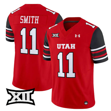 Personalized UU 2026 Vapor Limited Jersey - Red / Alex Smith Stitched