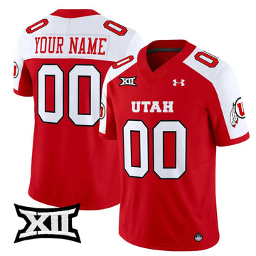 Personalized UU 2026 Vapor Limited Custom Jersey - Red Alternate Stitched