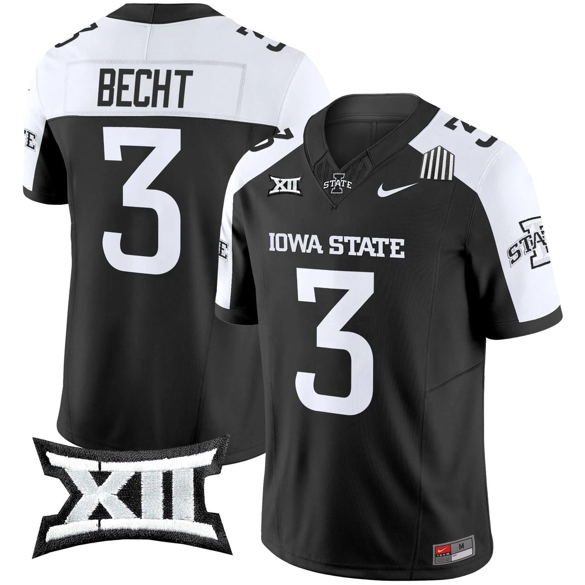 Personalized ISC 2026 Vapor Limited Jersey - Black Alternate / Rocco Becht Stitched