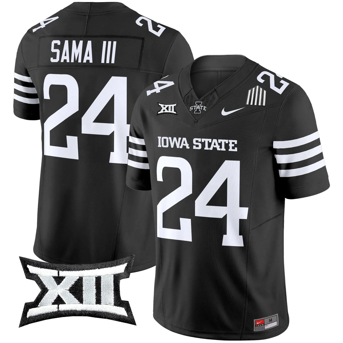 Personalized ISC 2026 Vapor Limited Jersey - Black / Abu Sama III Stitched