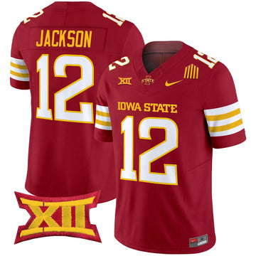 Personalized ISC 2026 Vapor Limited Jersey - Cardinal / Jaylon Jackson Stitched