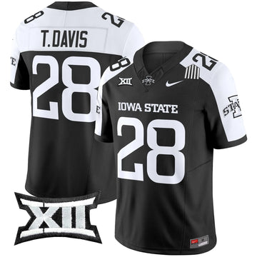 Personalized ISC 2026 Vapor Limited Jersey - Black Alternate / Troy Davis Stitched