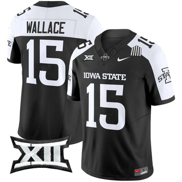Personalized ISC 2026 Vapor Limited Jersey - Black Alternate / Seneca Wallace Stitched