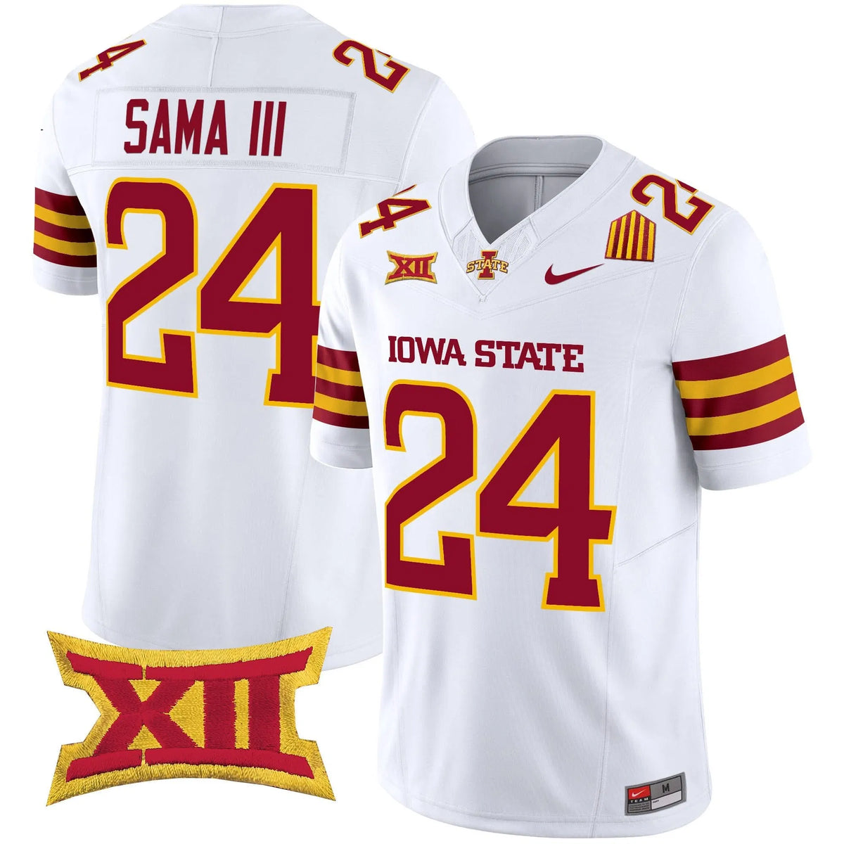 Personalized ISC 2026 Vapor Limited Jersey - White / Abu Sama III Stitched