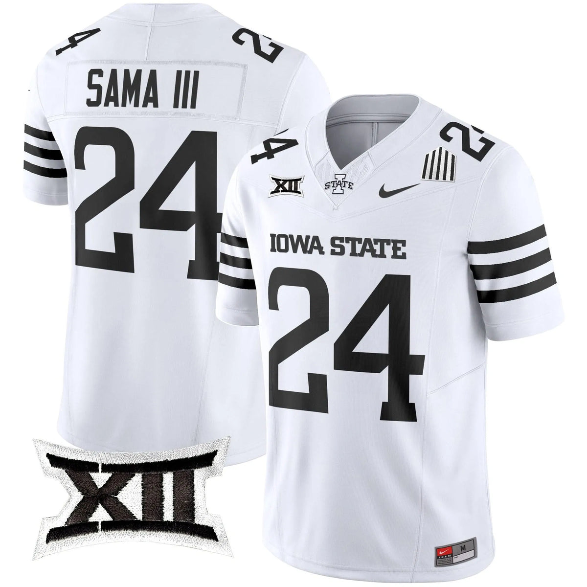 Personalized ISC 2026 Vapor Limited Jersey - White Limited / Abu Sama III Stitched