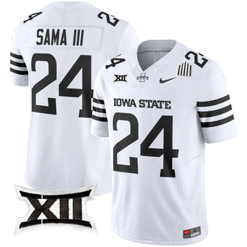 Personalized ISC 2026 Vapor Limited Jersey - White Limited / Abu Sama III Stitched