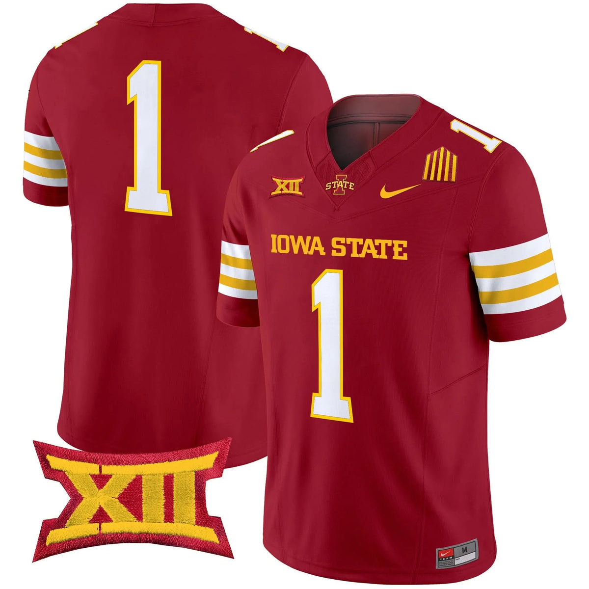 Personalized ISC 2026 Vapor Limited Jersey - Cardinal / #1 Team Stitched
