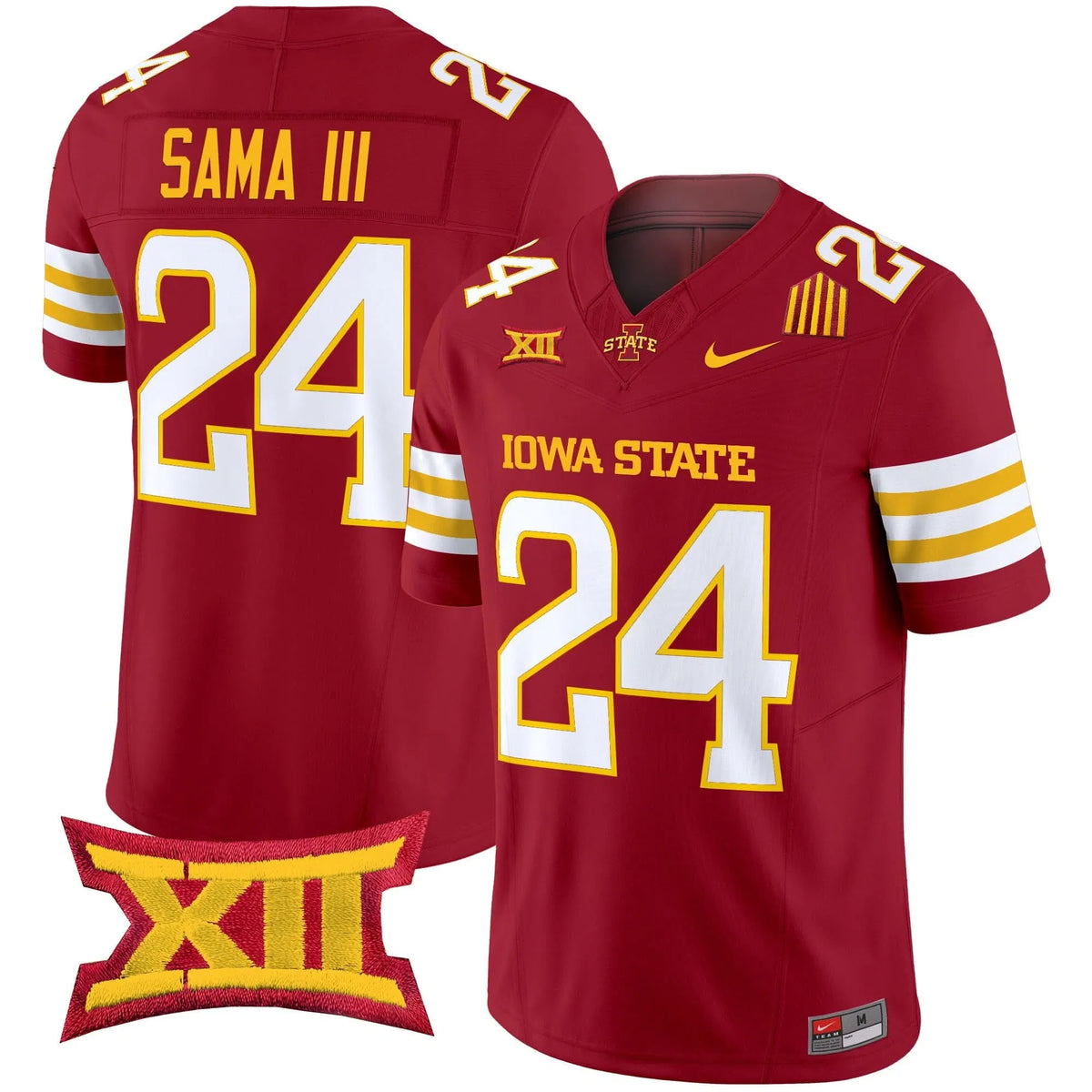 Personalized ISC 2026 Vapor Limited Jersey - Cardinal / Abu Sama III Stitched