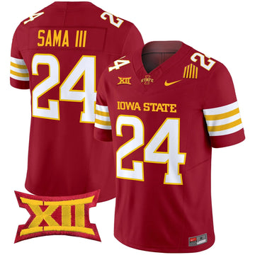 Personalized ISC 2026 Vapor Limited Jersey - Cardinal / Abu Sama III Stitched