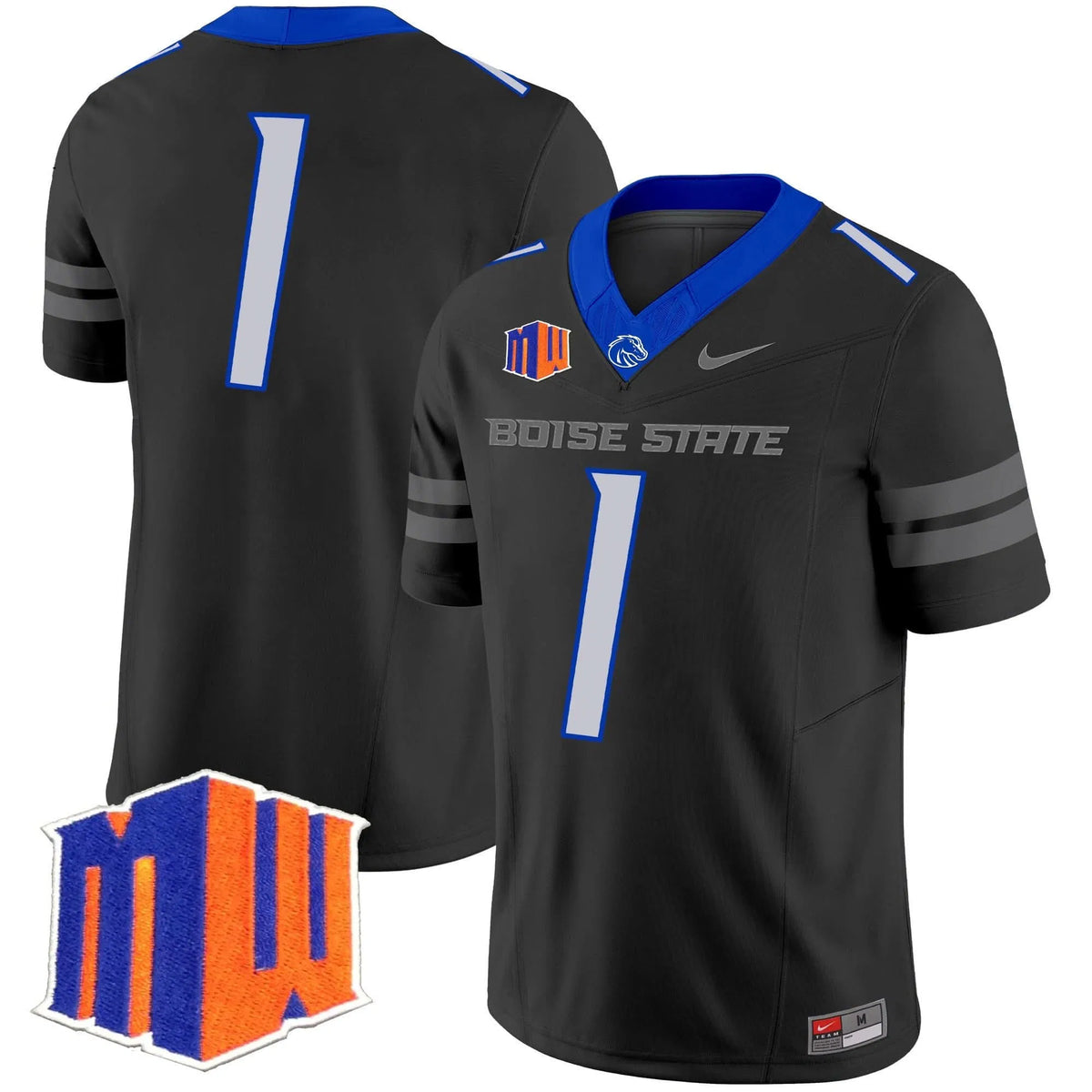 Personalized BSB 2026 Vapor Limited Jersey - Black / #1 Team Stitched