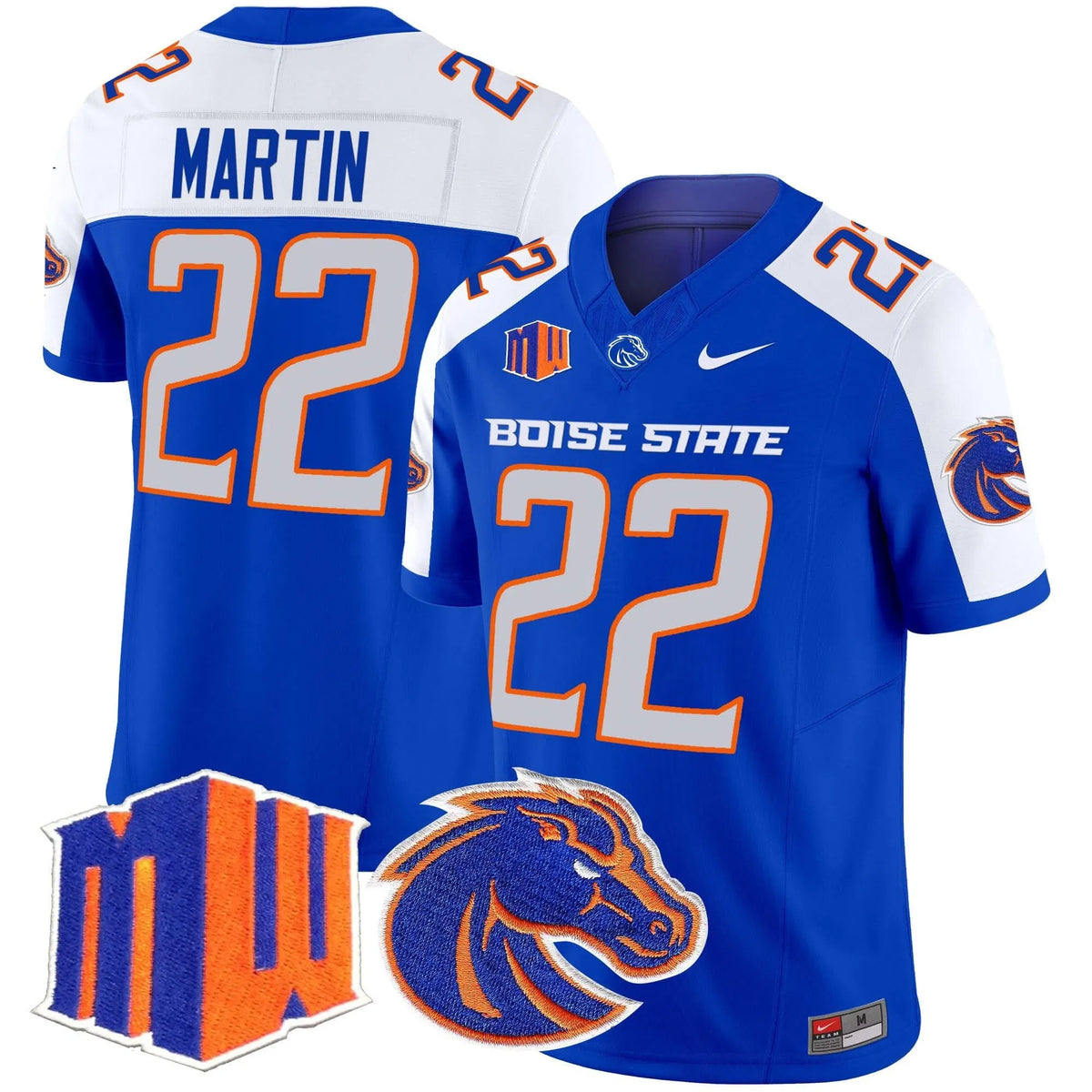Personalized BSB 2026 Vapor Limited Jersey - Royal Alternate / Doug Martin Stitched