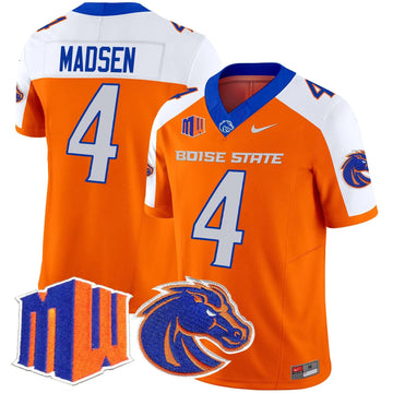 Personalized BSB 2026 Vapor Limited Jersey - Orange Alternate / Maddux Madsen Stitched