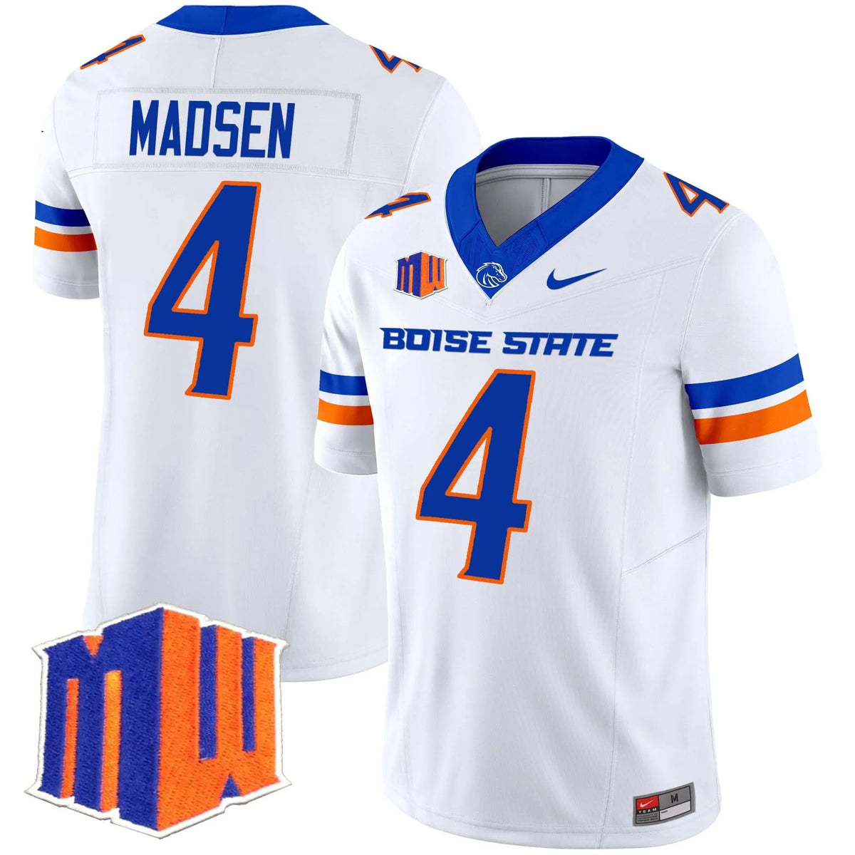 Personalized BSB 2026 Vapor Limited Jersey - White / Maddux Madsen Stitched