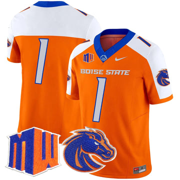 Personalized BSB 2026 Vapor Limited Jersey - Orange Alternate / #1 Team Stitched