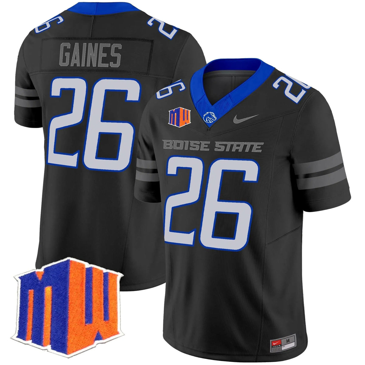 Personalized BSB 2026 Vapor Limited Jersey - Black / Sire Gaines Stitched