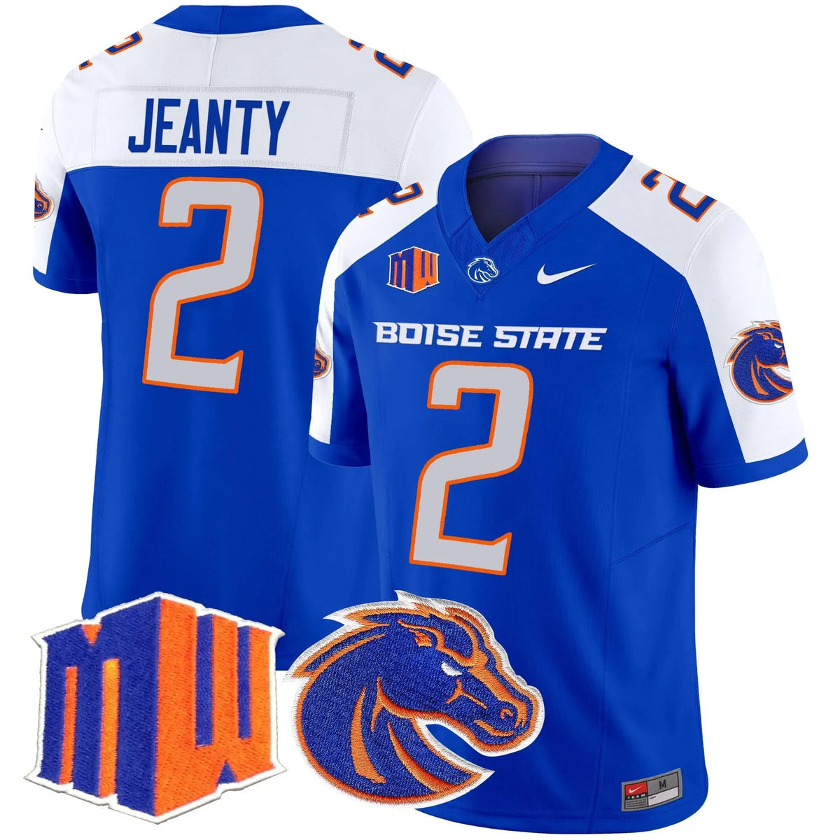 Personalized BSB 2026 Vapor Limited Jersey - Royal Alternate / Ashton Jeanty Stitched
